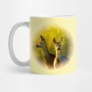 Deer wolves Mug